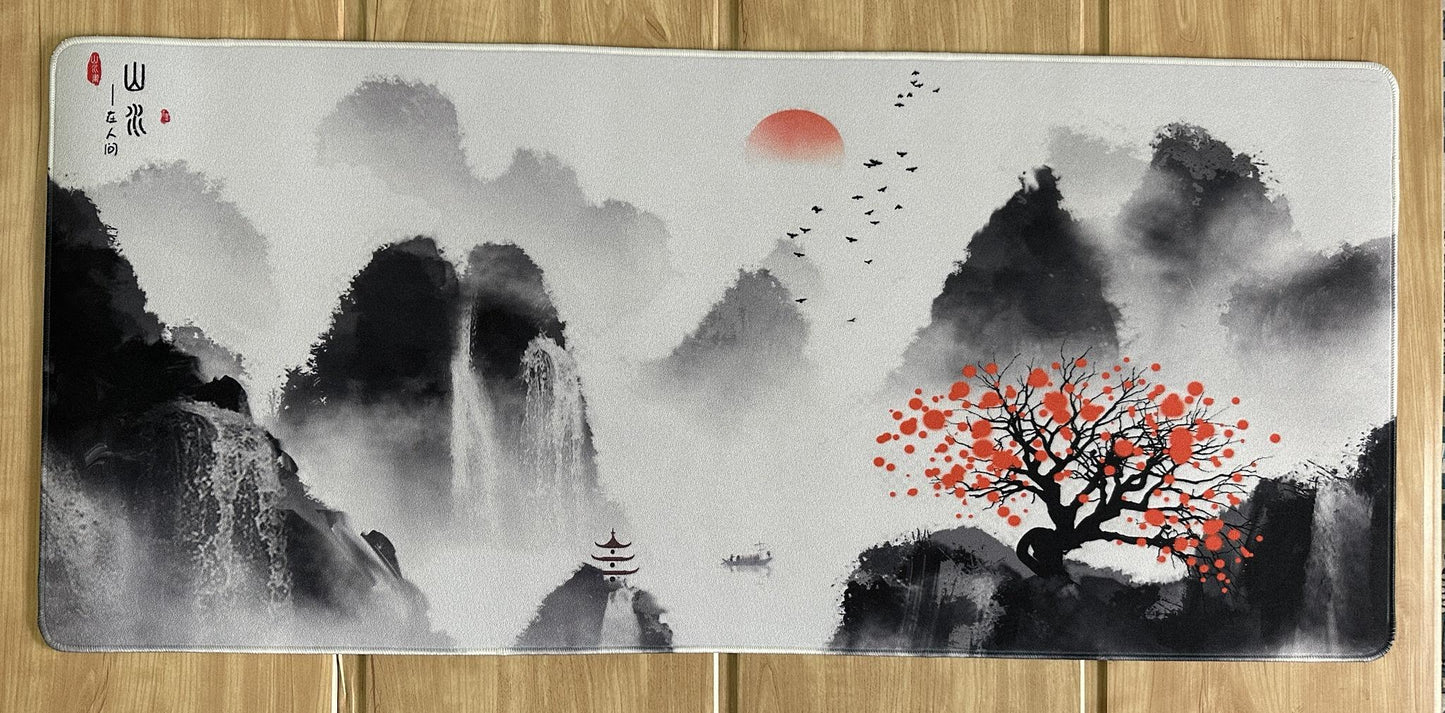 DREAM SAKURA MOUNTAIN CONROL DESKMAT