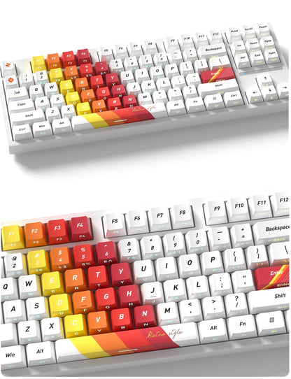 Retro Side Backlit Cherry PBT Keycaps 3 Themes