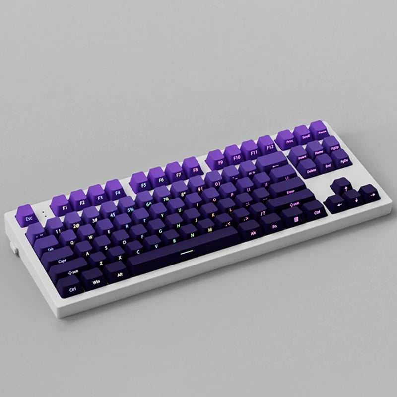 Violet Shade Side Backlit  OEM PBT Keycaps