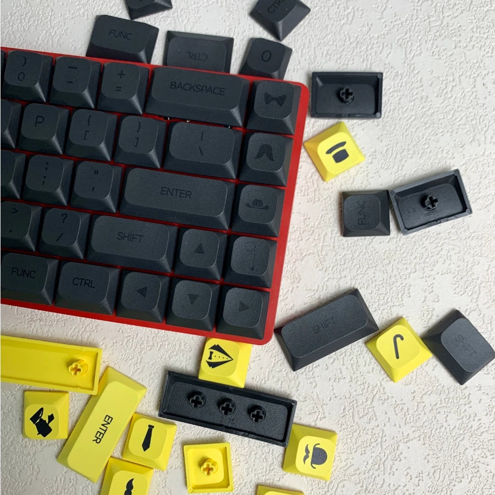 Low Profile Gentleman PBT Keycaps