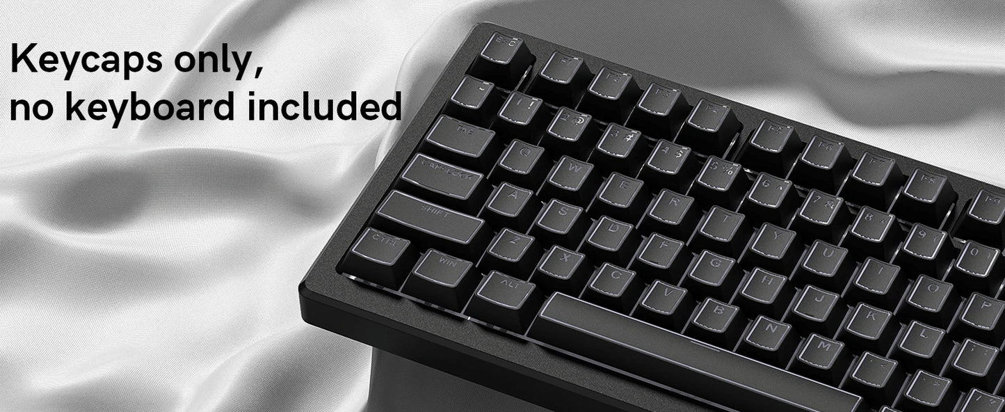 Top Backlit Dark Knight Prism Cherry PBT Keycaps