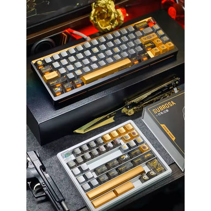 Delta Force: Subrosa D-Wolf High Quality PBT PC Metallic Paint Keycaps