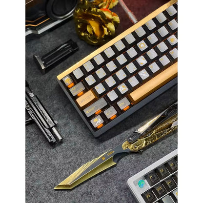 Delta Force: Subrosa D-Wolf High Quality PBT PC Metallic Paint Keycaps
