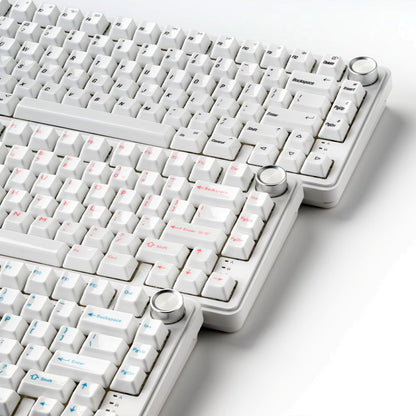 Glaze Full Ceramic Retro Cherry Profile 120-Key Keycap Set Mac Compatible