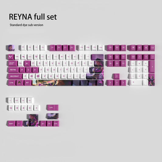 Reyna Valorant HD Cherry PBT Keycaps