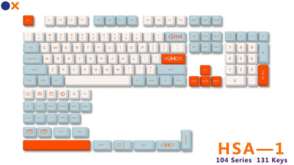 PRICE DROP Ocean Unique HSA Profile Thick PBT Keycaps