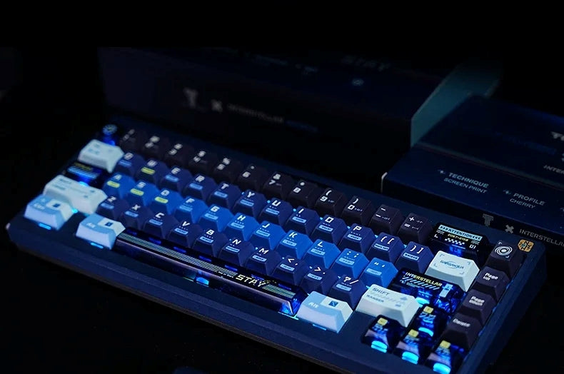 Interstellar Stay Cherry PBT Keycaps With Storage Box Dye SuB Version