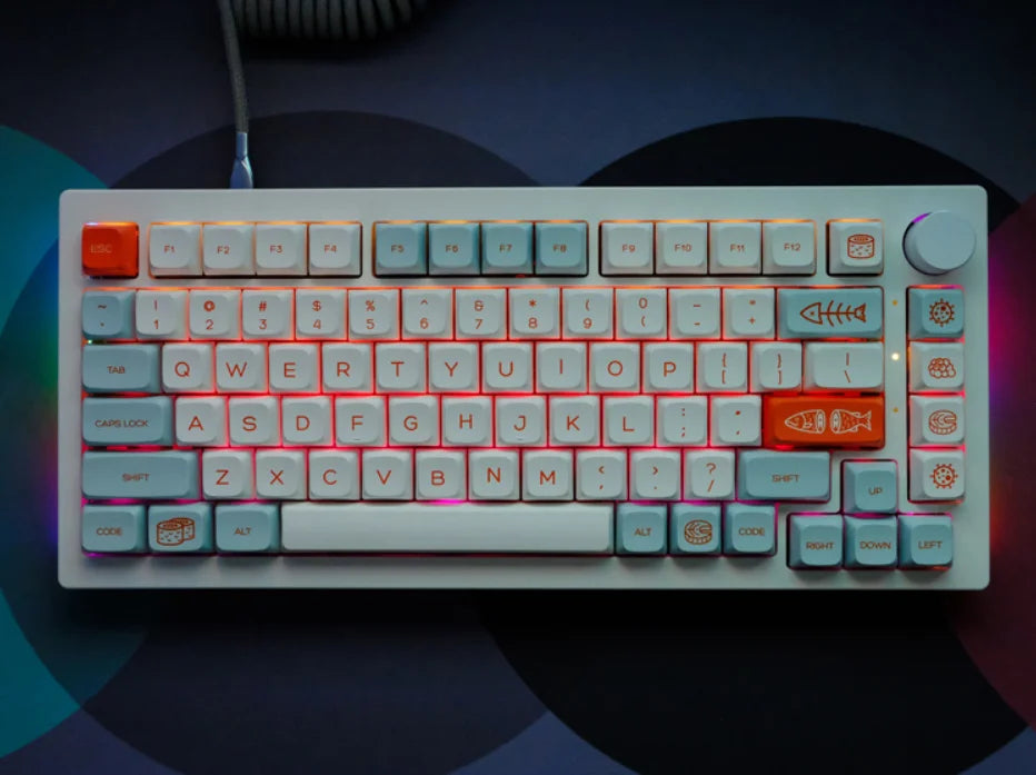 HSA Salmon Unique Profile Keycaps