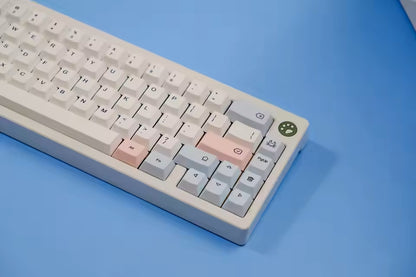 Pastel Chalk Thick 1.7mm Cherry PBT Keycaps