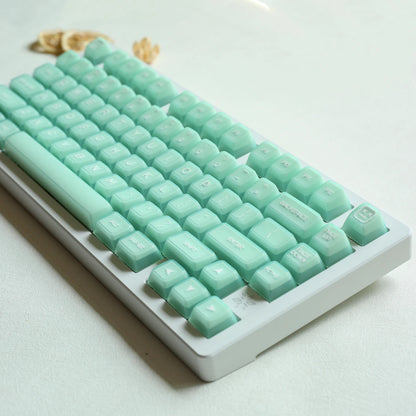 Cyan SA Profile PBT Keycaps