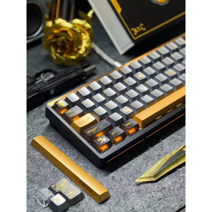 Delta Force: Subrosa D-Wolf High Quality PBT PC Metallic Paint Keycaps
