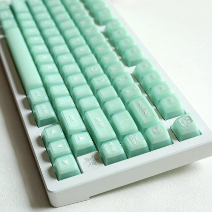 Cyan SA Profile PBT Keycaps