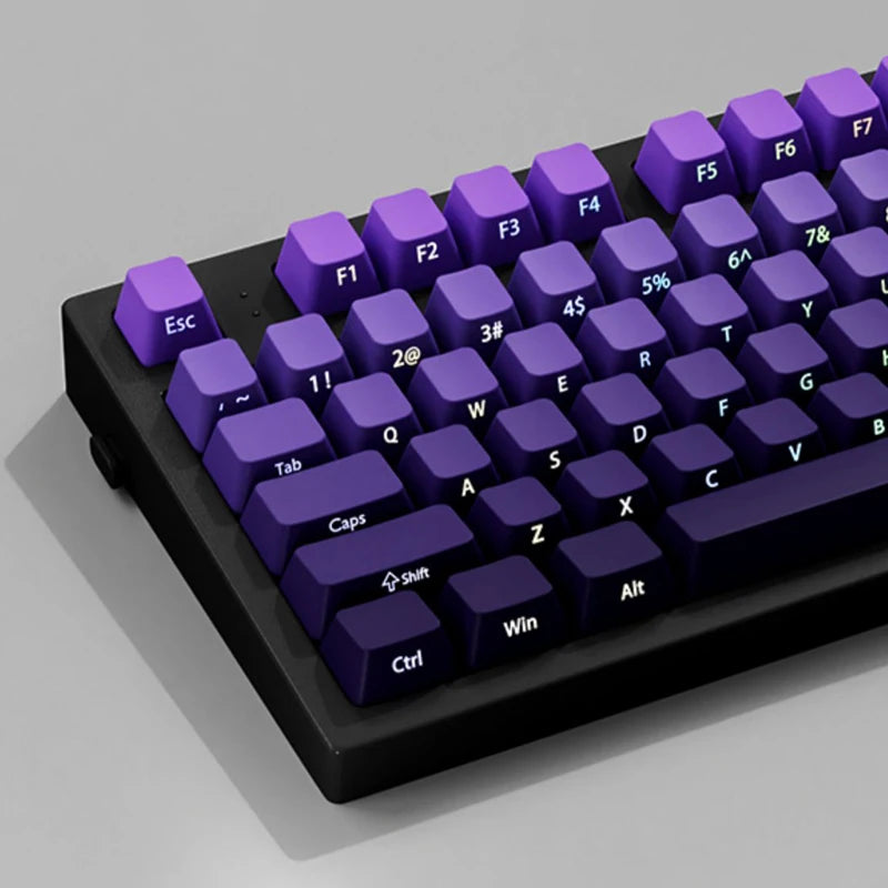 Violet Shade Side Backlit  OEM PBT Keycaps