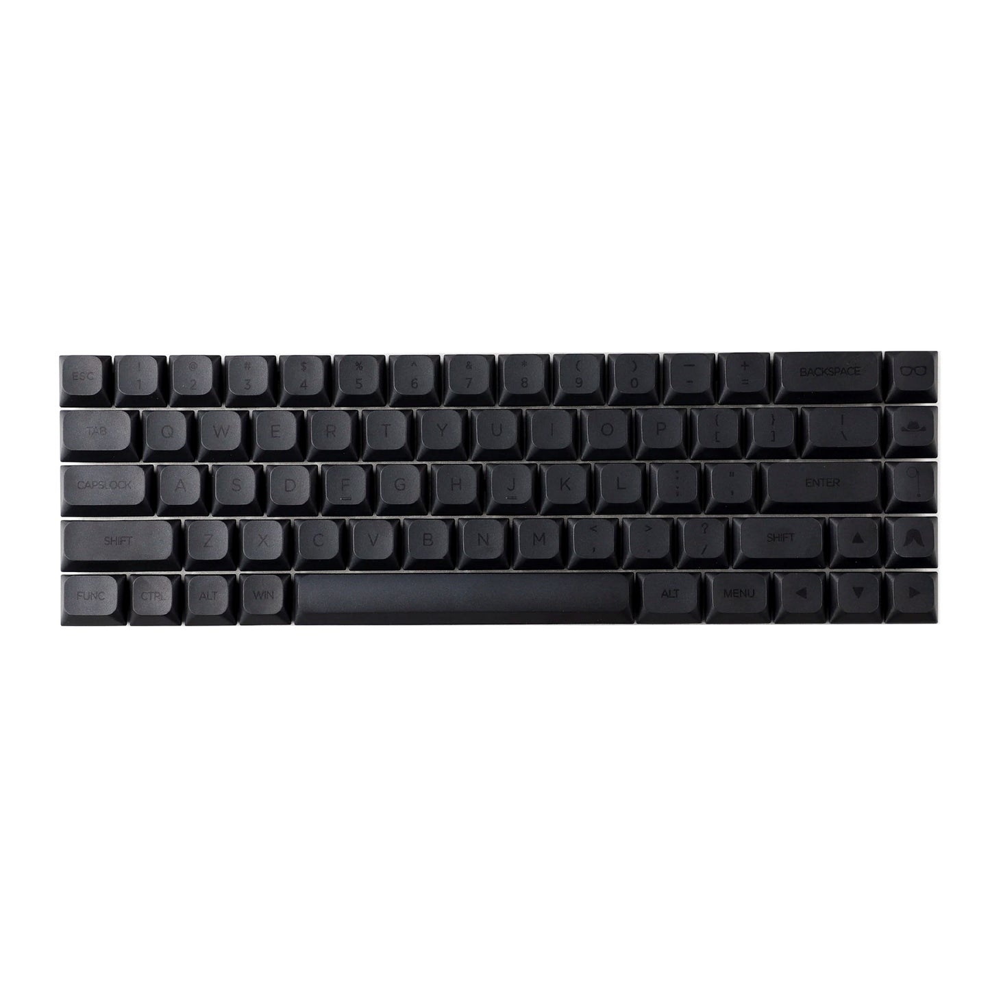 Low Profile Gentleman PBT Keycaps