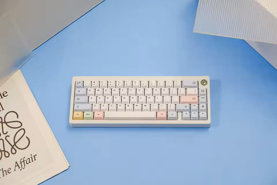 Pastel Chalk Thick 1.7mm Cherry PBT Keycaps