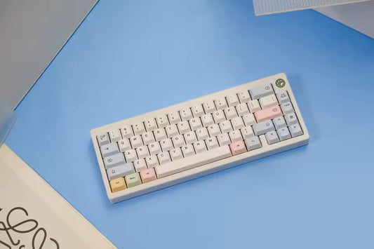 Pastel Chalk Thick 1.7mm Cherry PBT Keycaps