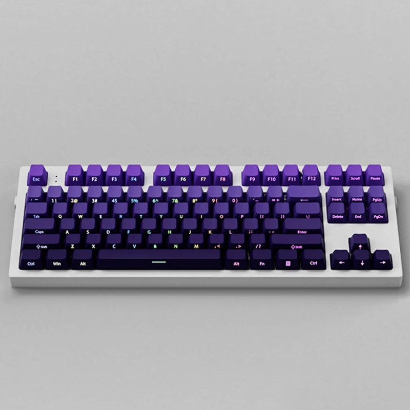 Violet Shade Side Backlit OEM PBT Keycaps – CuriosityCaps