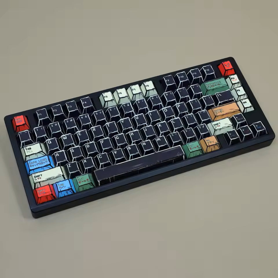 Godzilla Comic Manga Cherry 1.7mm Thick Keycaps