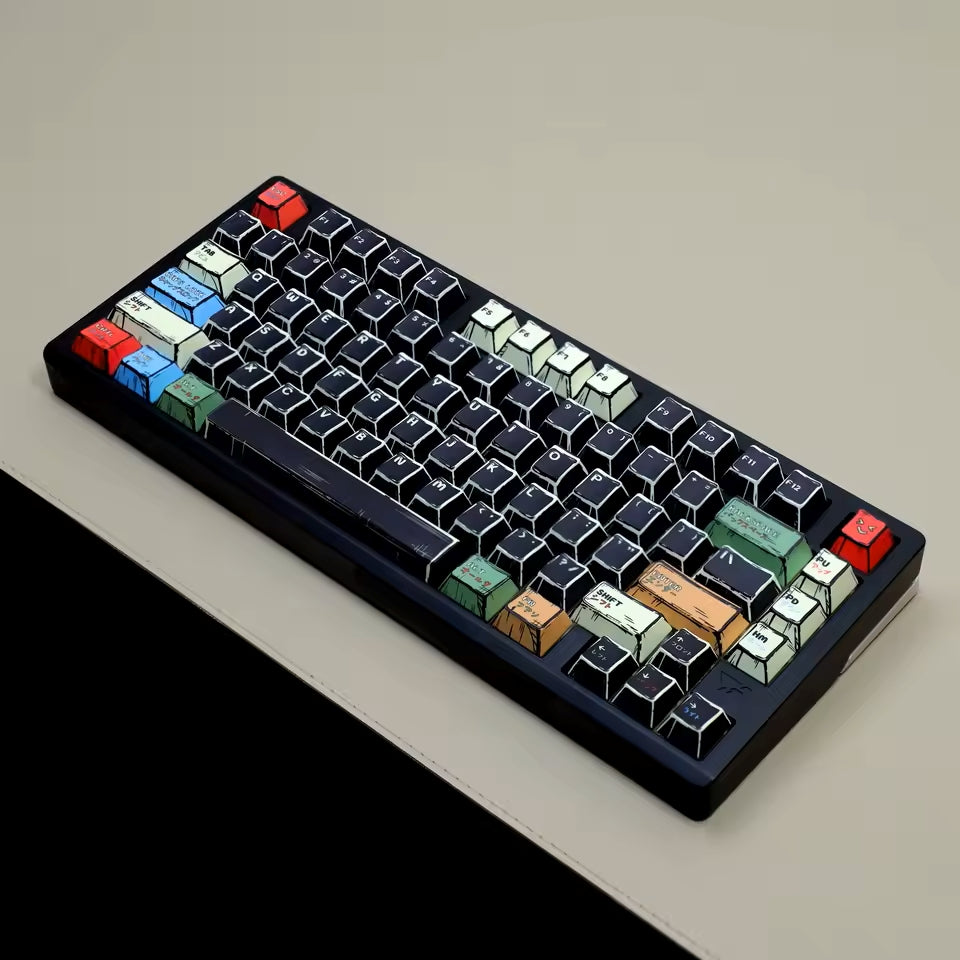 Godzilla Comic Manga Cherry 1.7mm Thick Keycaps