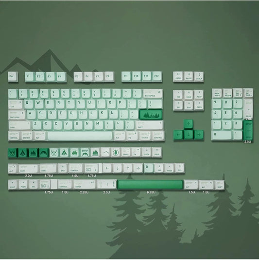 Misty Forest MDA Profile Keycap Set