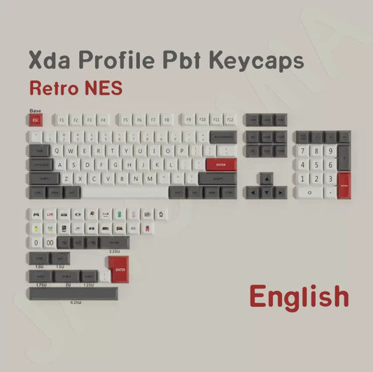 Retro NES XDA PBT Keycaps