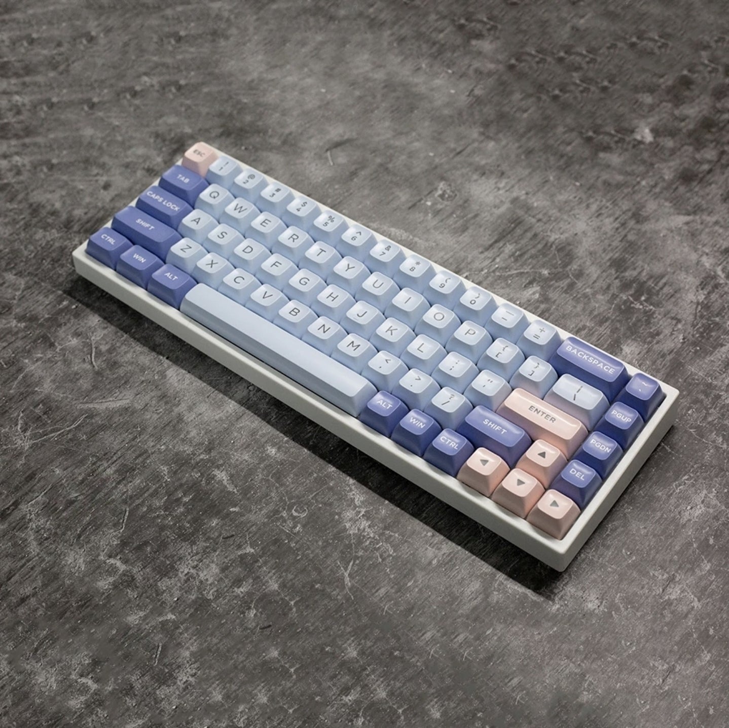 Feker Purple Kite JSA Profile Doubleshot PBT Keycaps