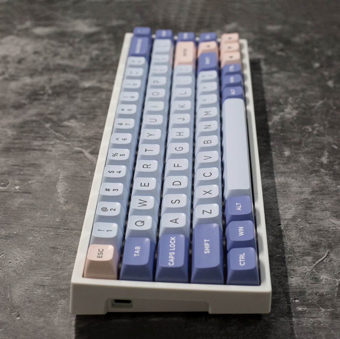 Feker Purple Kite JSA Profile Doubleshot PBT Keycaps