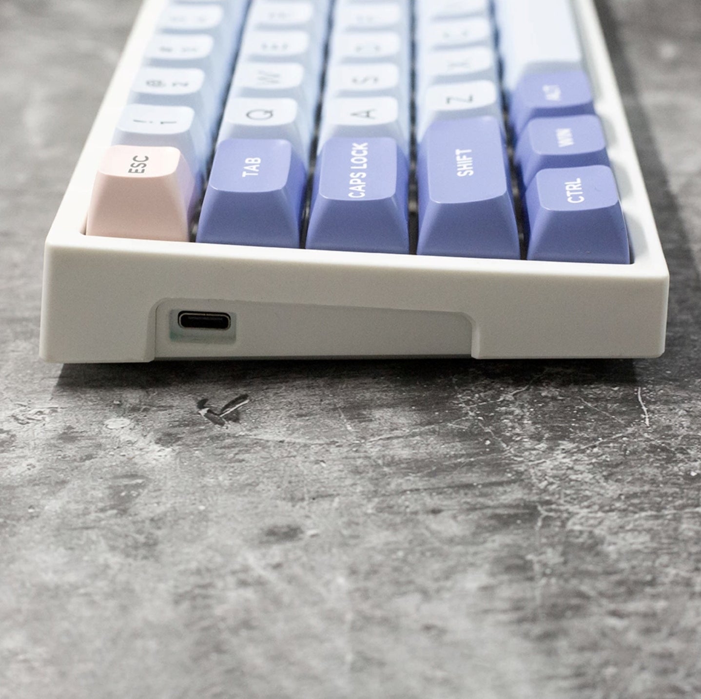 Feker Purple Kite JSA Profile Doubleshot PBT Keycaps