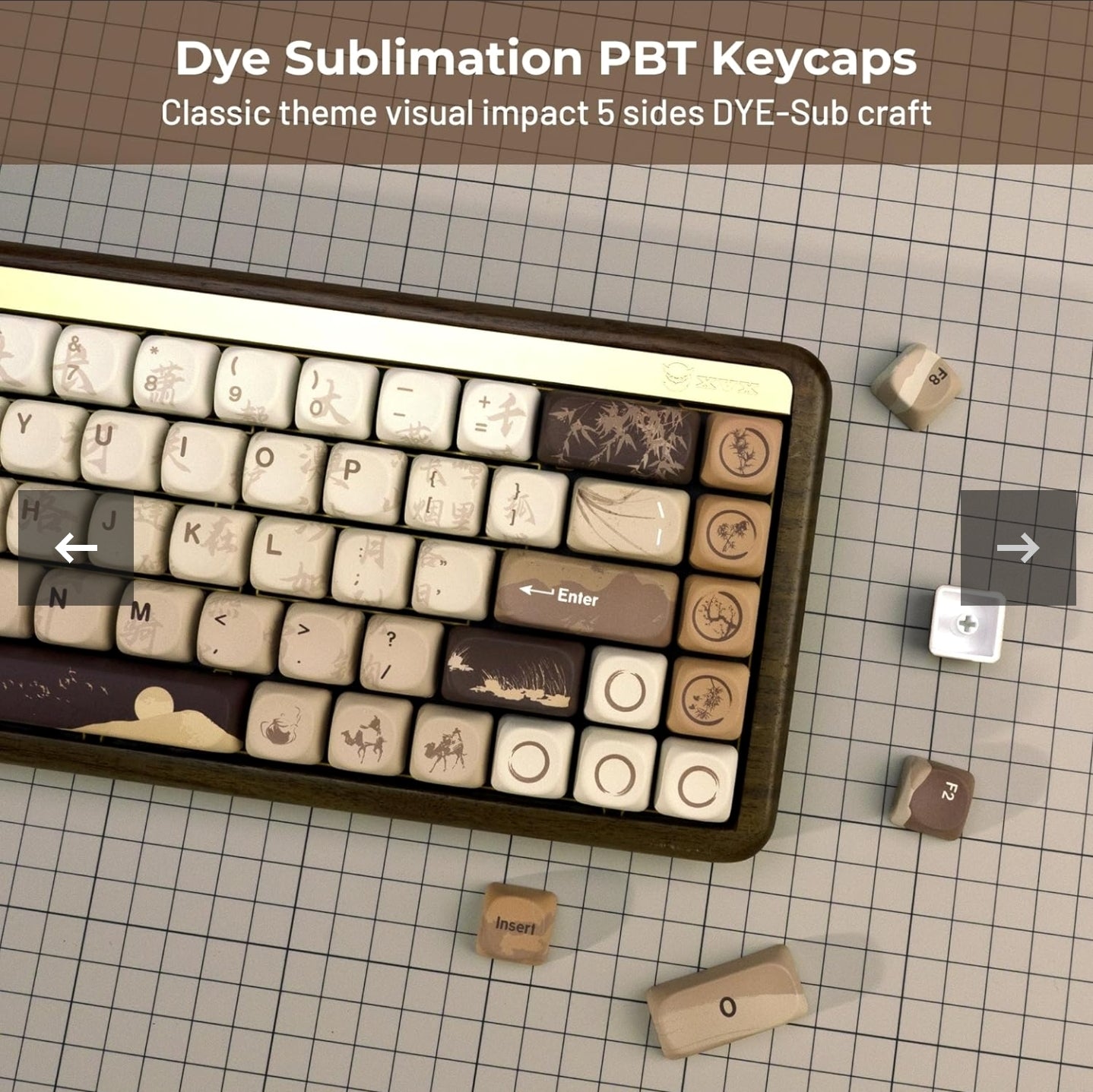 OASIS Moa PBT Keycaps