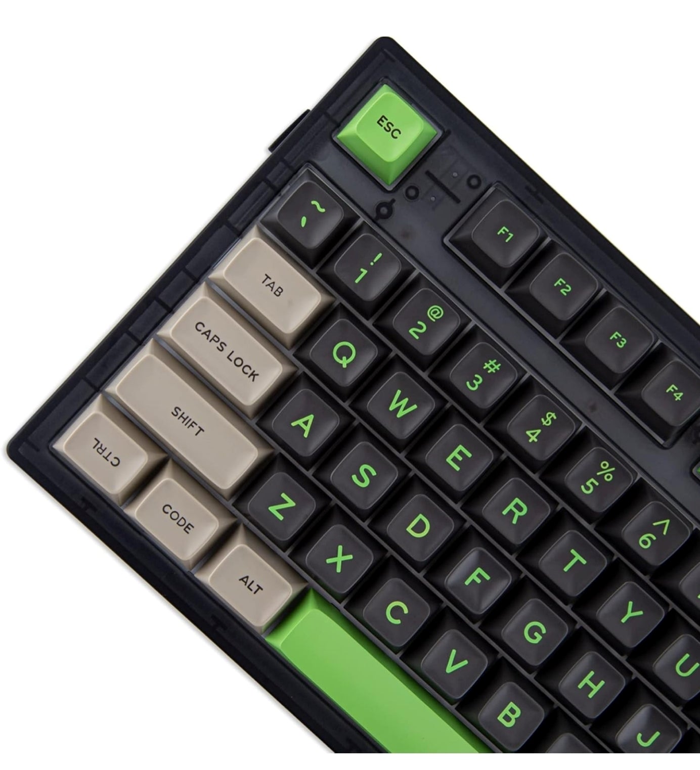 SA Green Screen Doubleshot Keycaps