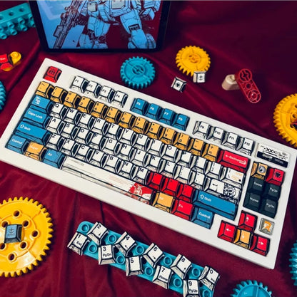 Comic Manga Gundam Cherry PBT Keycaps