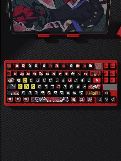 Persona 5 Royal Kasumi Yoshizawa PBT-PC OEM Bottom Backlit Pudding Keycaps