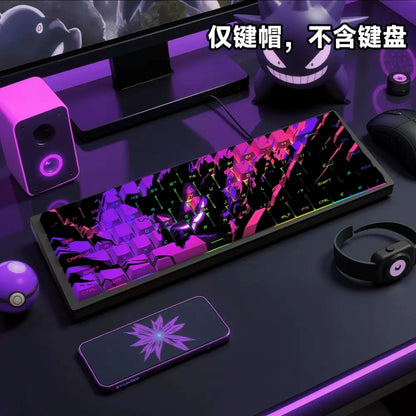 Gengar Side Backlit Cherry Doubleshot Keycaps