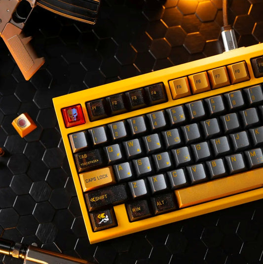 Delta Force: Subrosa D-Wolf High Quality PBT PC Metallic Paint Keycaps