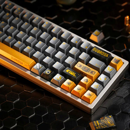 Delta Force: Subrosa D-Wolf High Quality PBT PC Metallic Paint Keycaps
