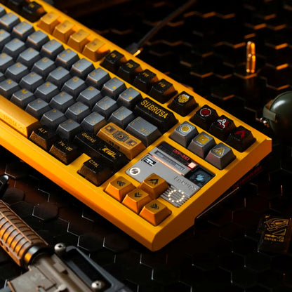 Delta Force: Subrosa D-Wolf High Quality PBT PC Metallic Paint Keycaps
