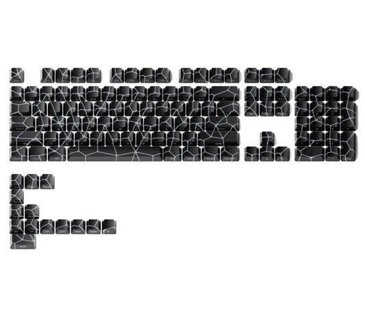 XVX Twilight Butterfly Tangle Pattern IMD TECH Shinethrough OEM Keycaps