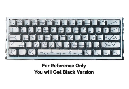 XVX Twilight Butterfly Tangle Pattern IMD TECH Shinethrough OEM Keycaps