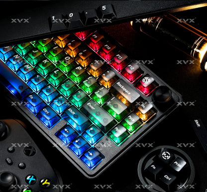 XVX WOB Clear Matte Surface Cherry Keycaps