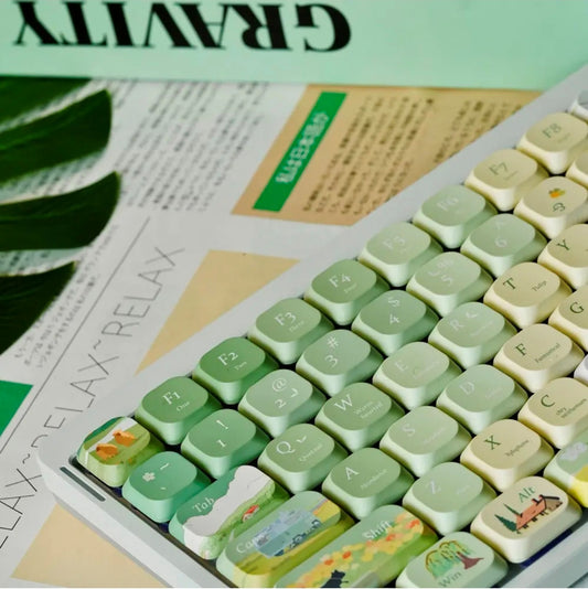 Wanderlust Low Profile PBT Keycaps