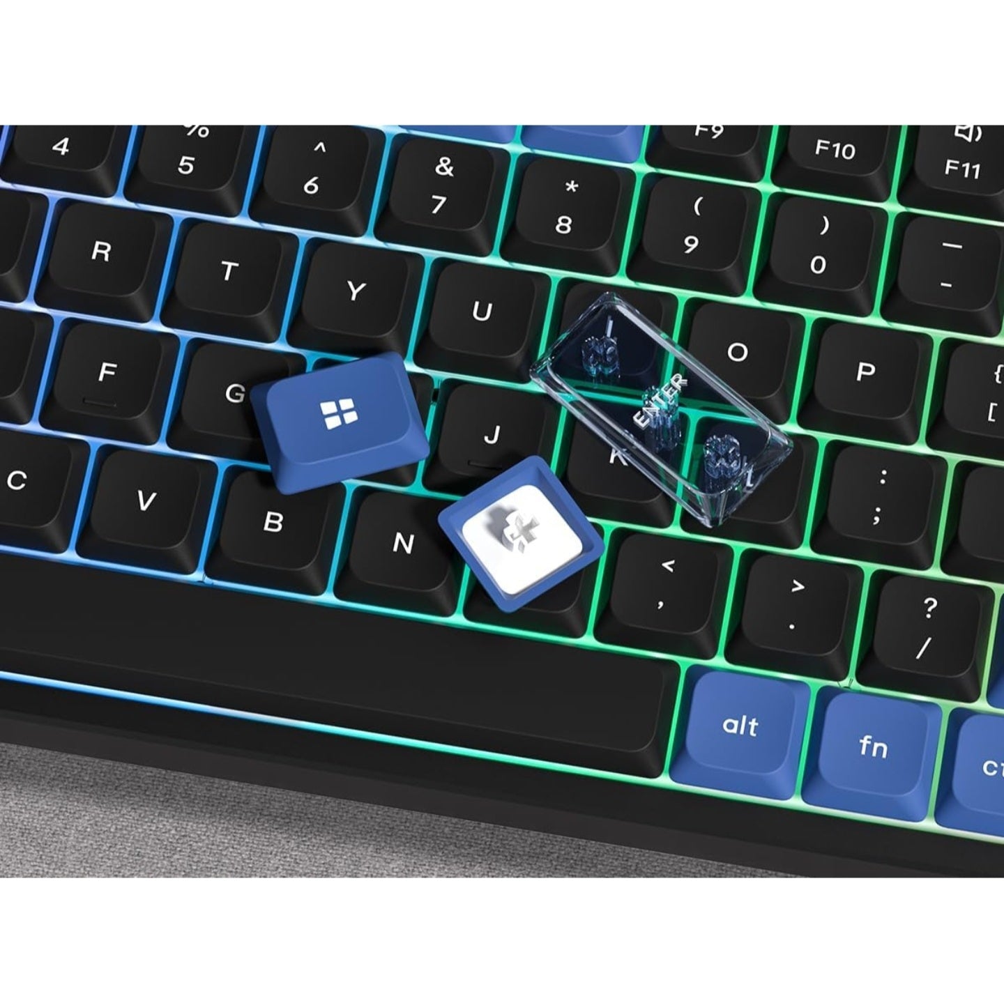 Womier Skyline Submarine PBT PC Low Profile Keycaps