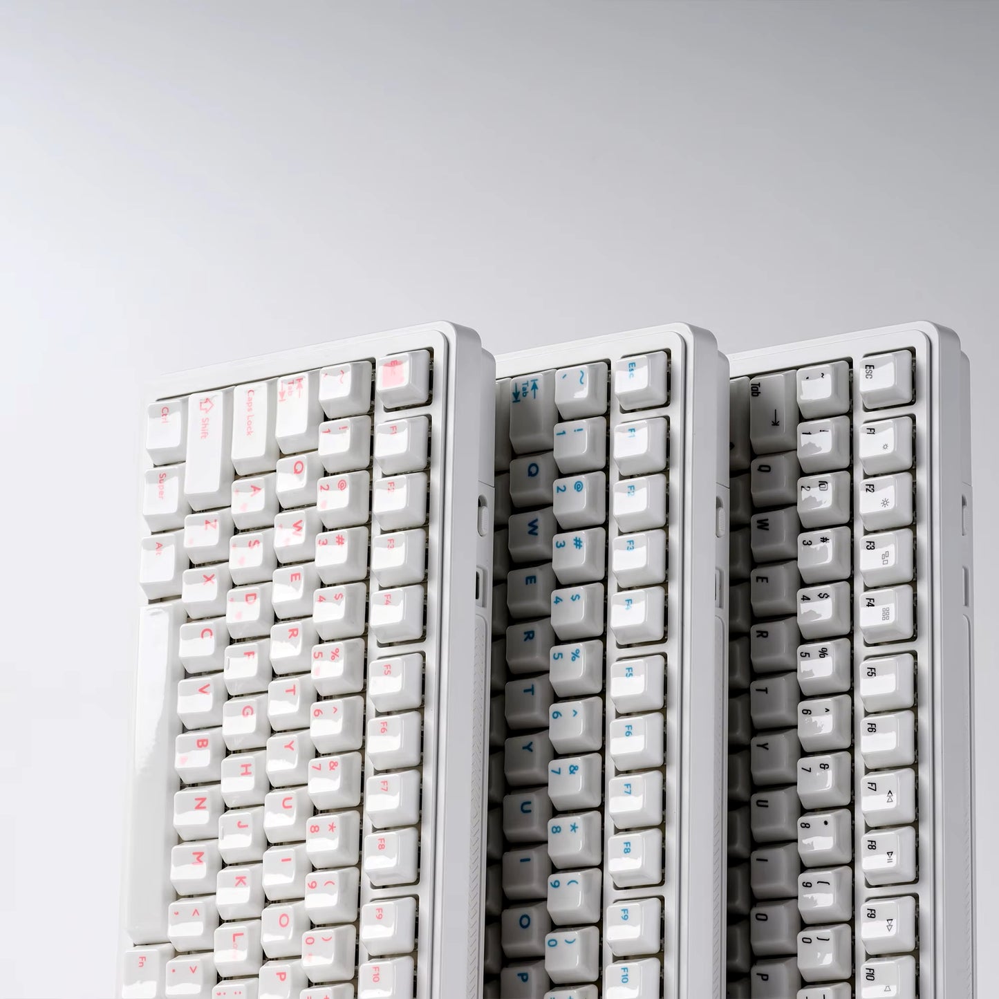 Glaze Full Ceramic Retro Cherry Profile 120-Key Keycap Set Mac Compatible