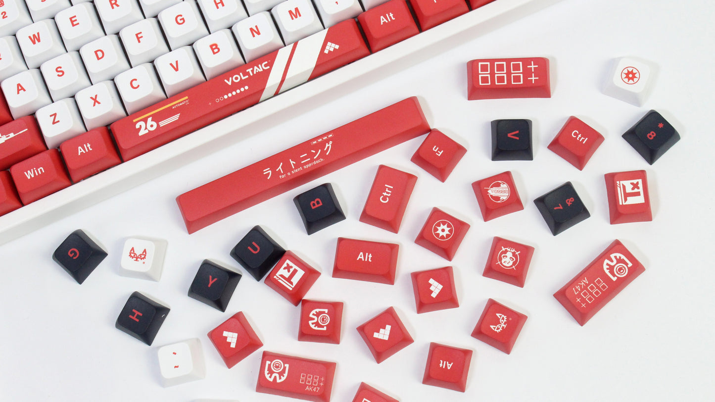 Counter Strike Bloodsport XDA PBT Keycaps