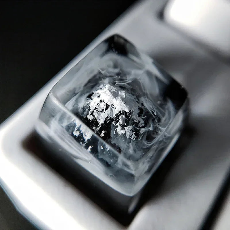 Mount Fuji Snow Mountain Version 2 Resin Artisan Keycap