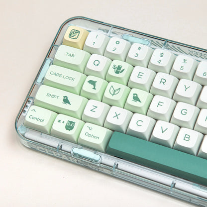 Nature Garden XDA Thick PBT Keycaps Mac Compatible