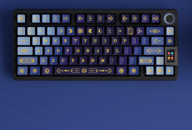 Celestial Dome PBT-PC OEM Bottom Backlit Pudding Keycaps