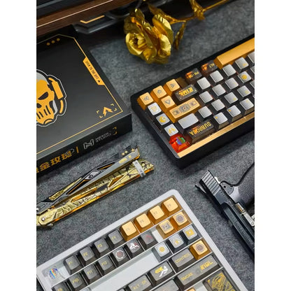 Delta Force: Subrosa D-Wolf High Quality PBT PC Metallic Paint Keycaps