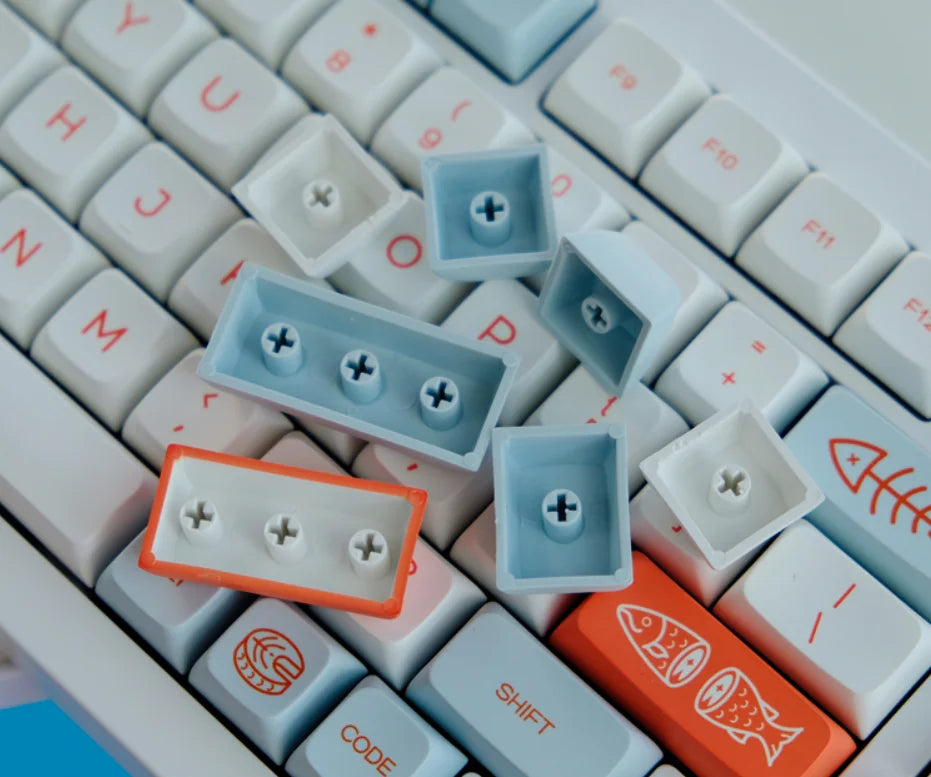 HSA Salmon Unique Profile Keycaps