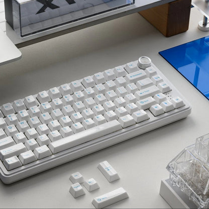 Glaze Full Ceramic Eternity Blue Cherry Profile 120-Key Keycap Set