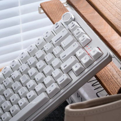 Glaze Full Ceramic Retro Cherry Profile 120-Key Keycap Set Mac Compatible